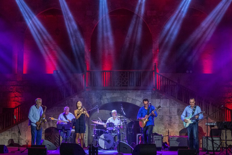 Blues Band at Beiteddine festival